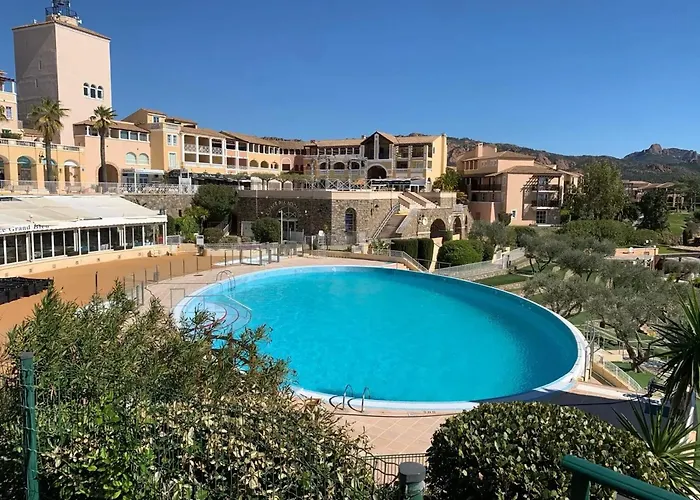 아파트 Familial Avec Vue Sur La A Agay - 40 M² + Piscine Saint-Raphaël